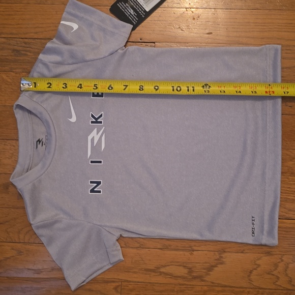 NIKE BRAND BOYS 2 PIECE GRAY AND BLUE SIGNATURE SHORT SET SIZE 4T 3-4 YEAR OLD - Picture 8 of 16